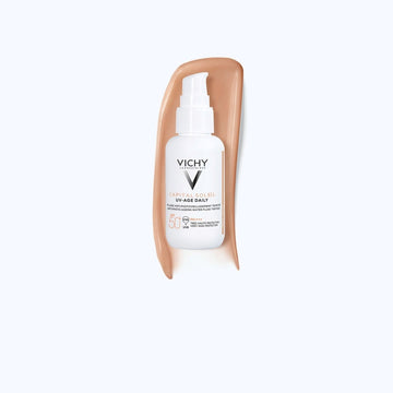 Vichy Capital Soleil UV-Age Daily SPF50+ Λεπτόρευστο Αντηλιακό Κατά Της Φωτογήρανσης Με Χρώμα 40ml